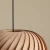 Lampa wisząca ECO drewniana NATURE DARK S 1110G_S - Aldex
